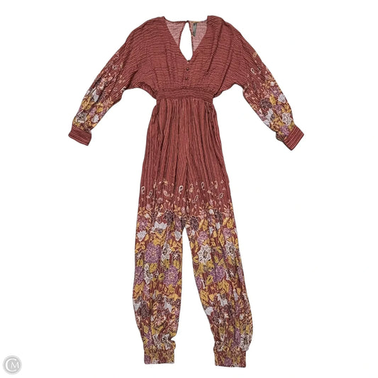 Jumpsuit By Anthropologie In Red, Size: S