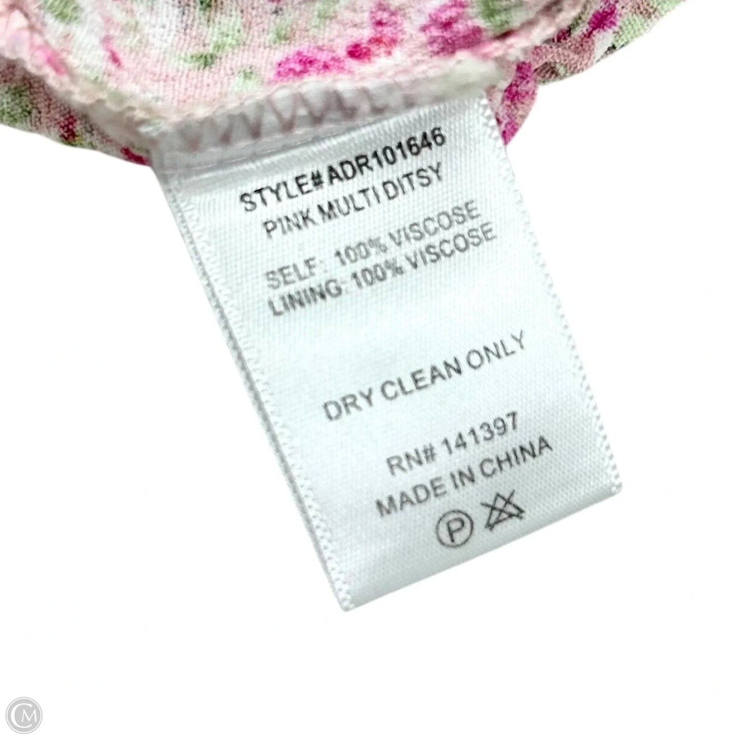 Dress Party Long By Astr In Floral Print, Size: L