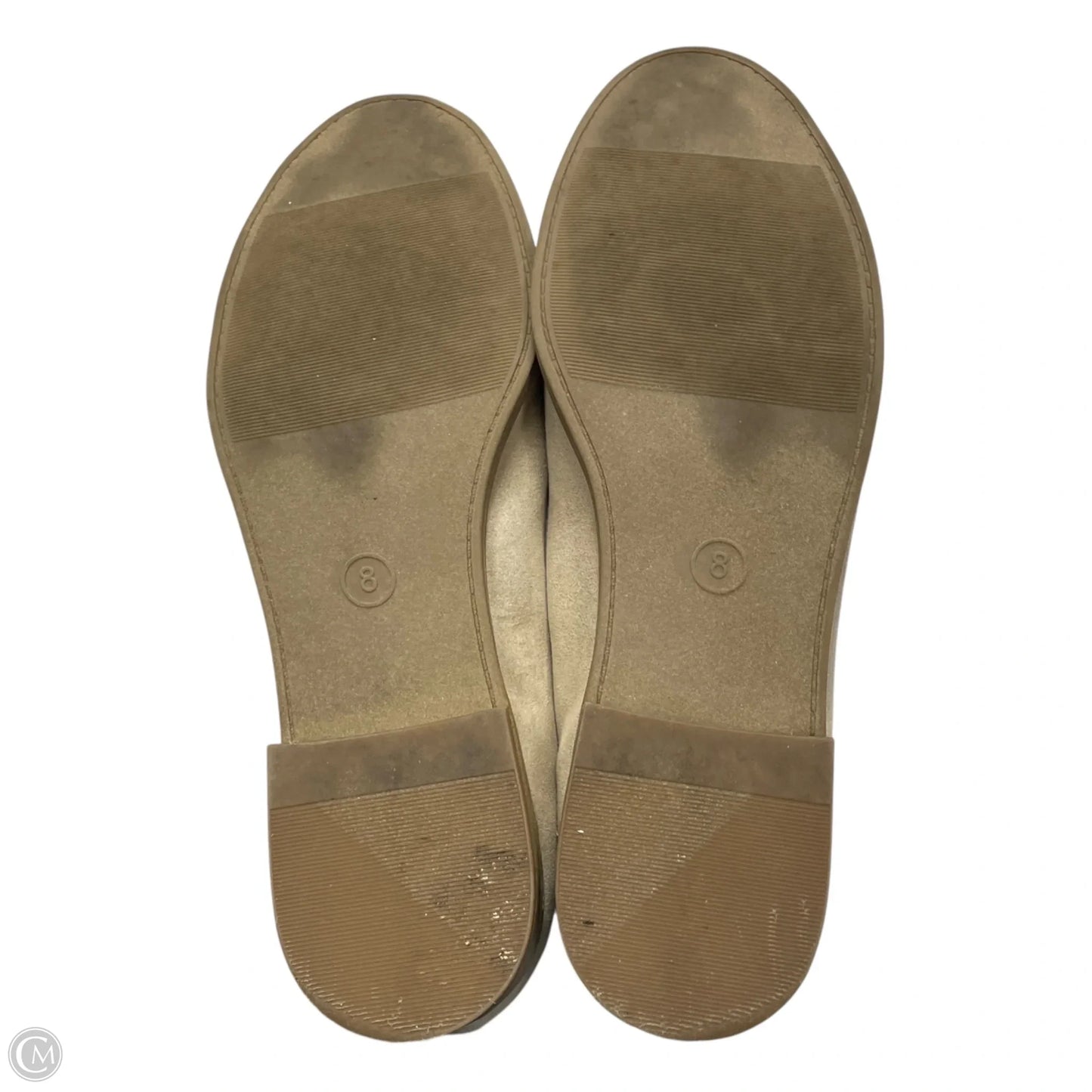 Shoes Heels Block By Universal Thread In Cream, Size: 8