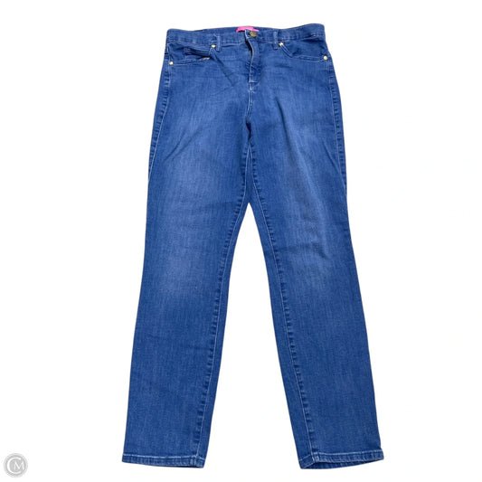 Jeans Designer By Lilly Pulitzer In Blue Denim, Size: 12