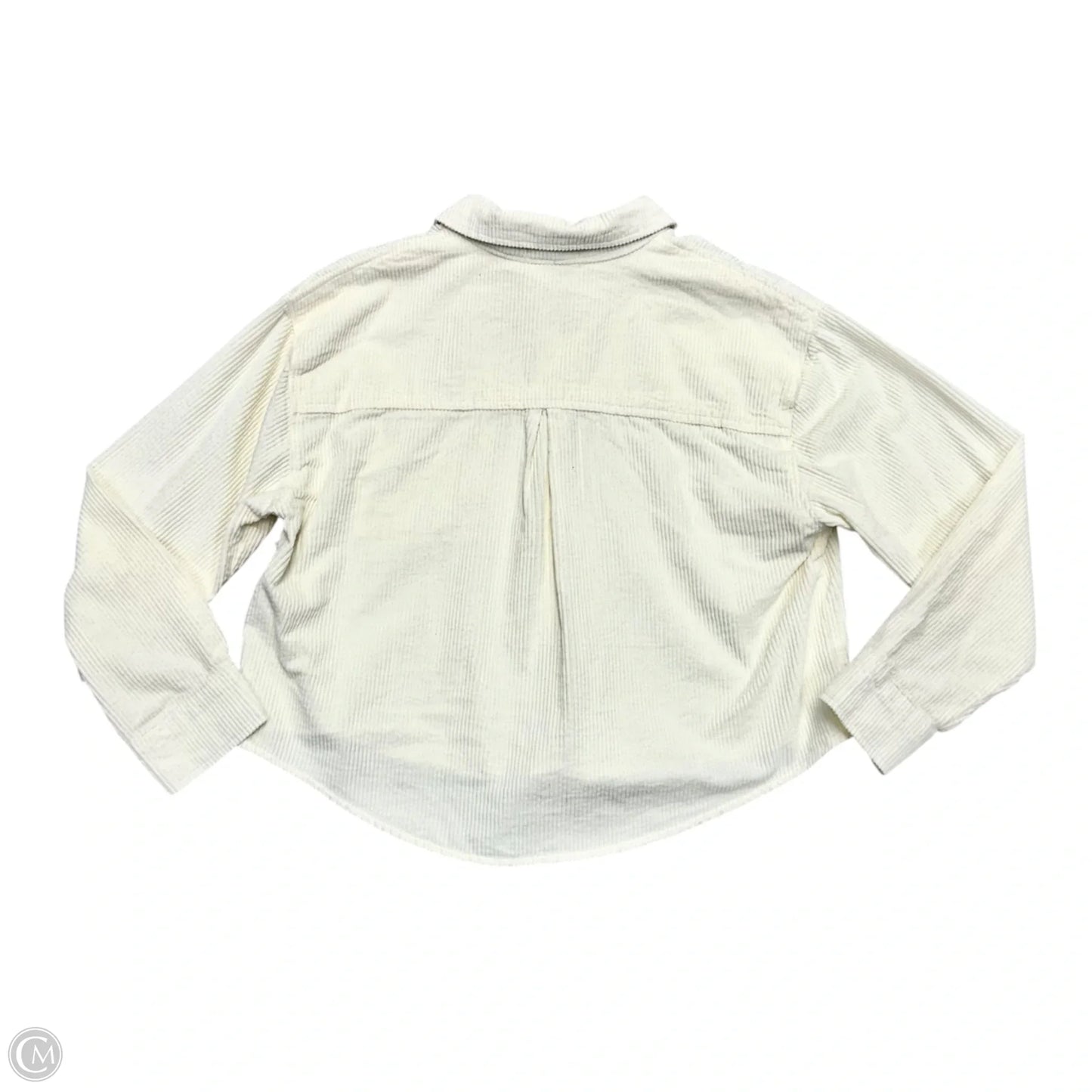 Jacket Shirt By Better/Together In Cream, Size: L