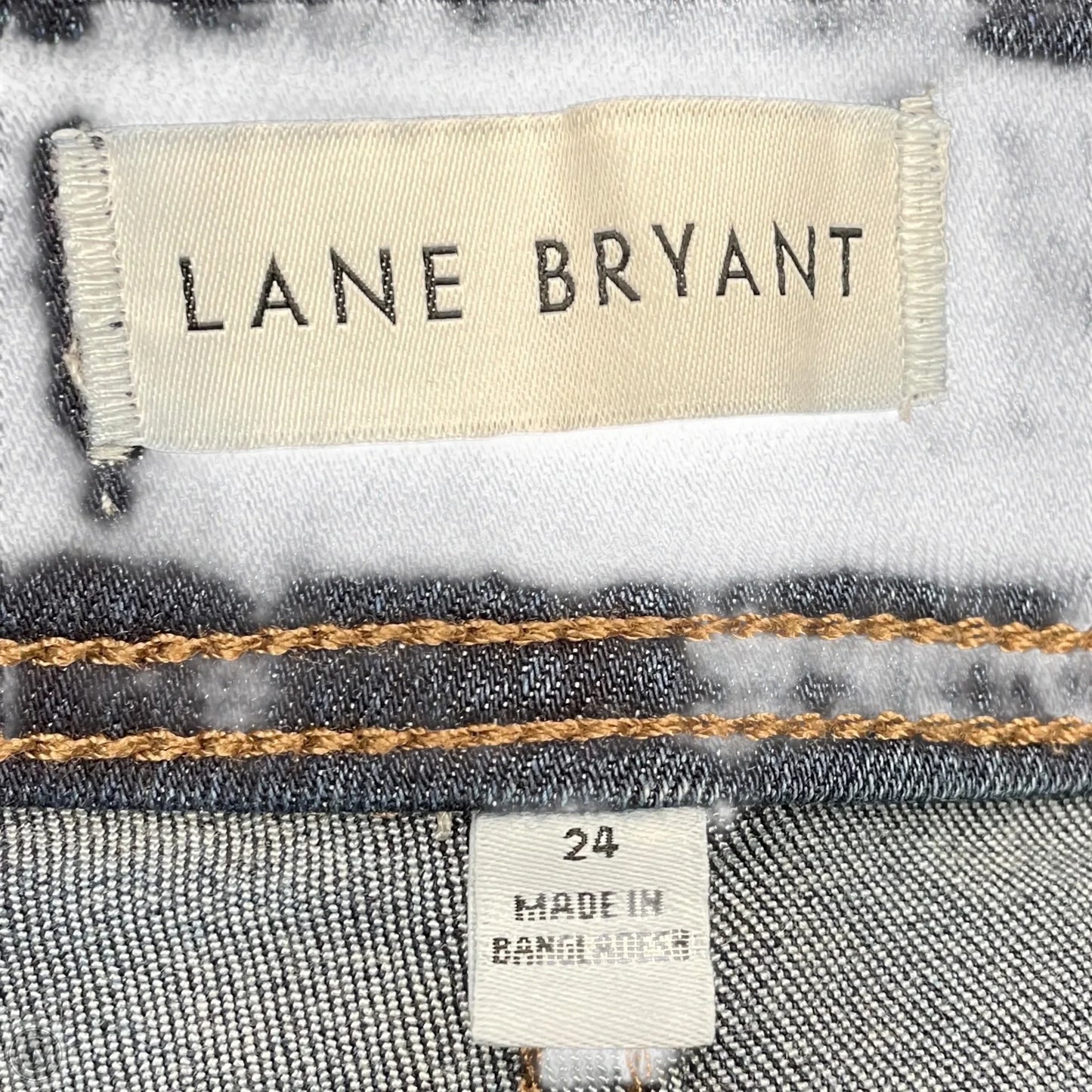 Jeans Skinny By Lane Bryant In Blue Denim, Size: 2