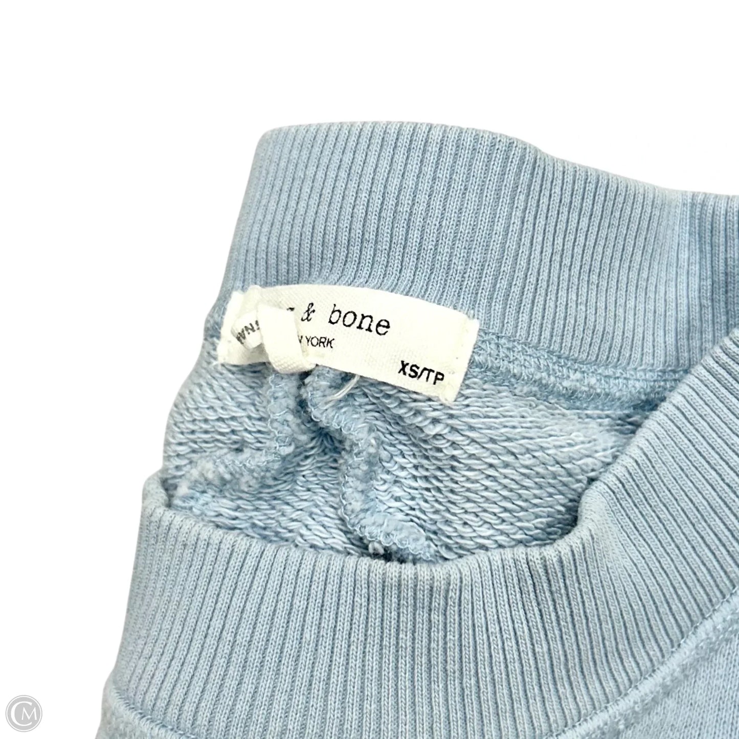 Sweatshirt Crewneck By Rag And Bone In Blue, Size: Xs