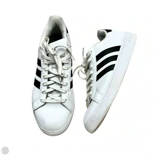 Shoes Sneakers By Adidas In Black & White, Size: 10