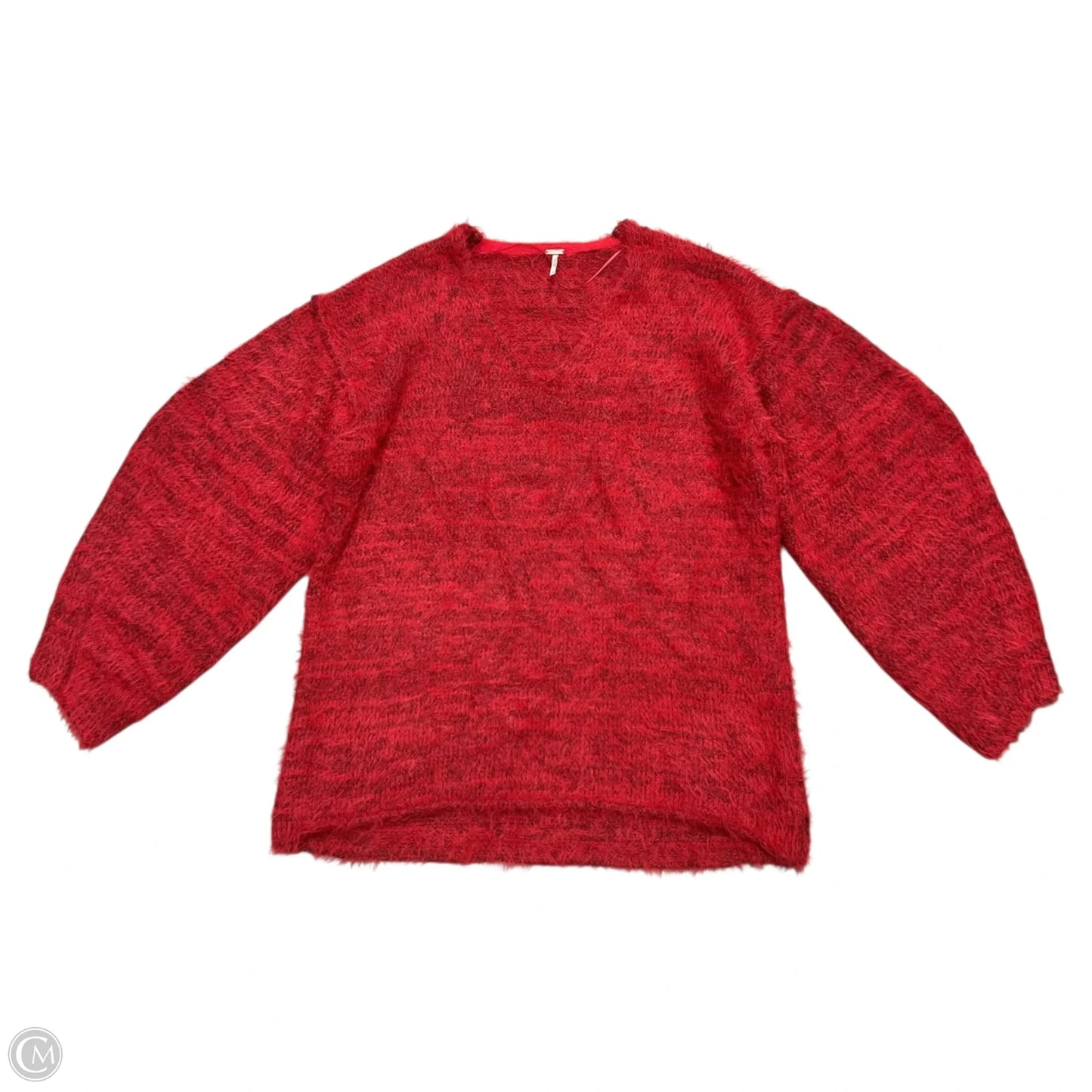 Sweater By Free People In Red, Size: Xl