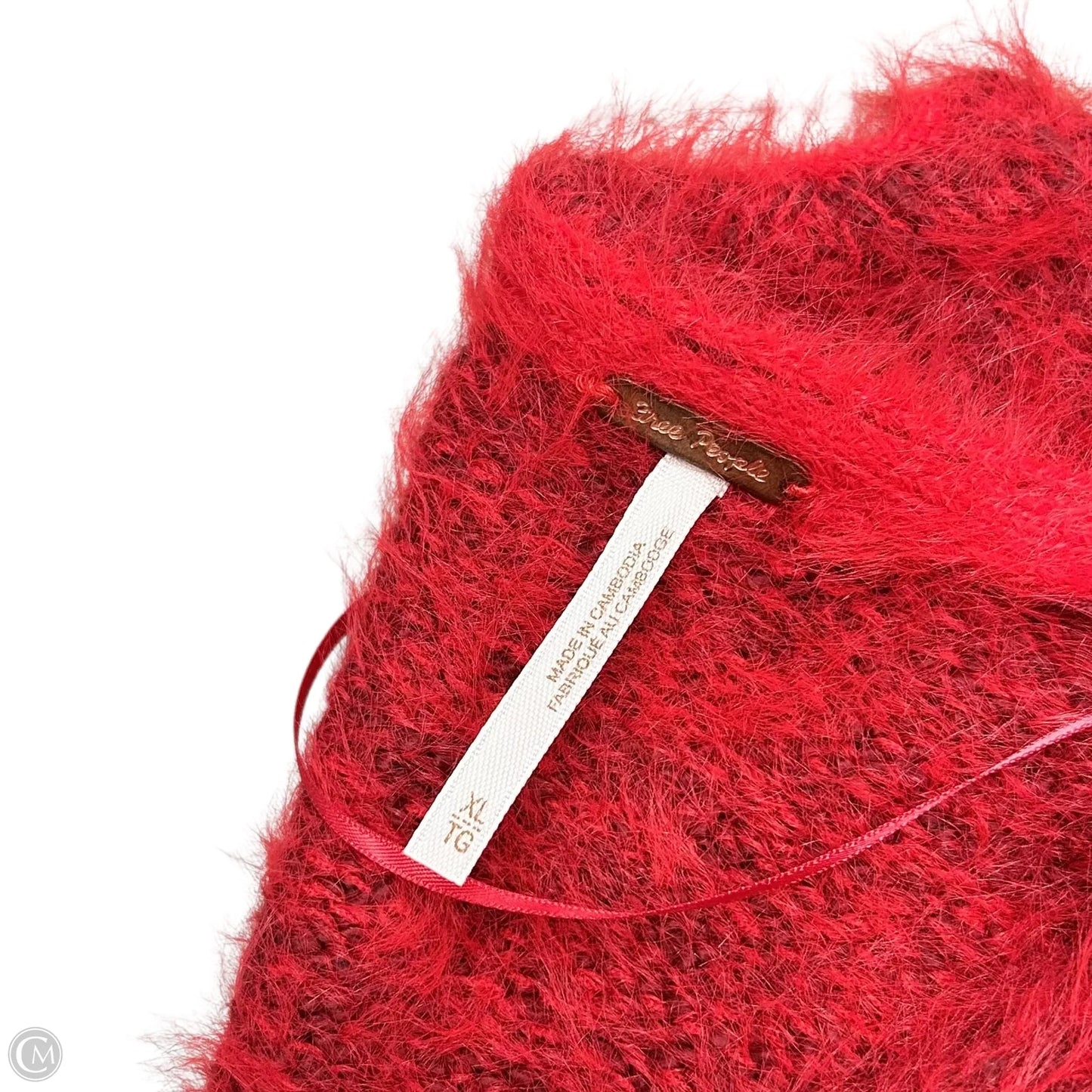 Sweater By Free People In Red, Size: Xl