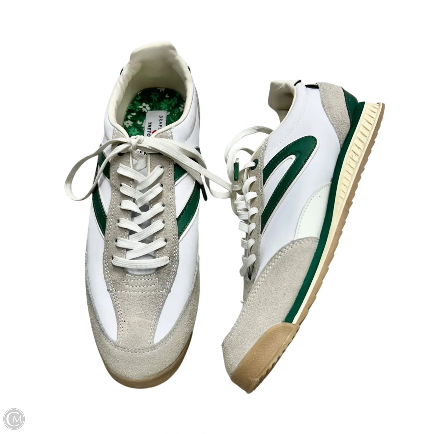 Shoes Athletic By Tretorn In Green & White, Size: 9