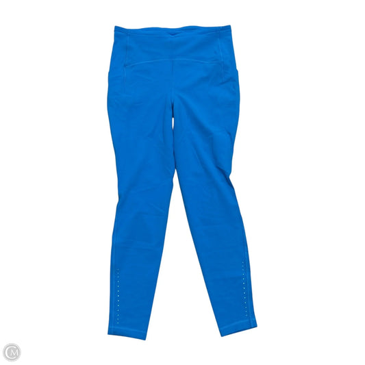 Athletic Leggings By Lululemon In Blue, Size: M