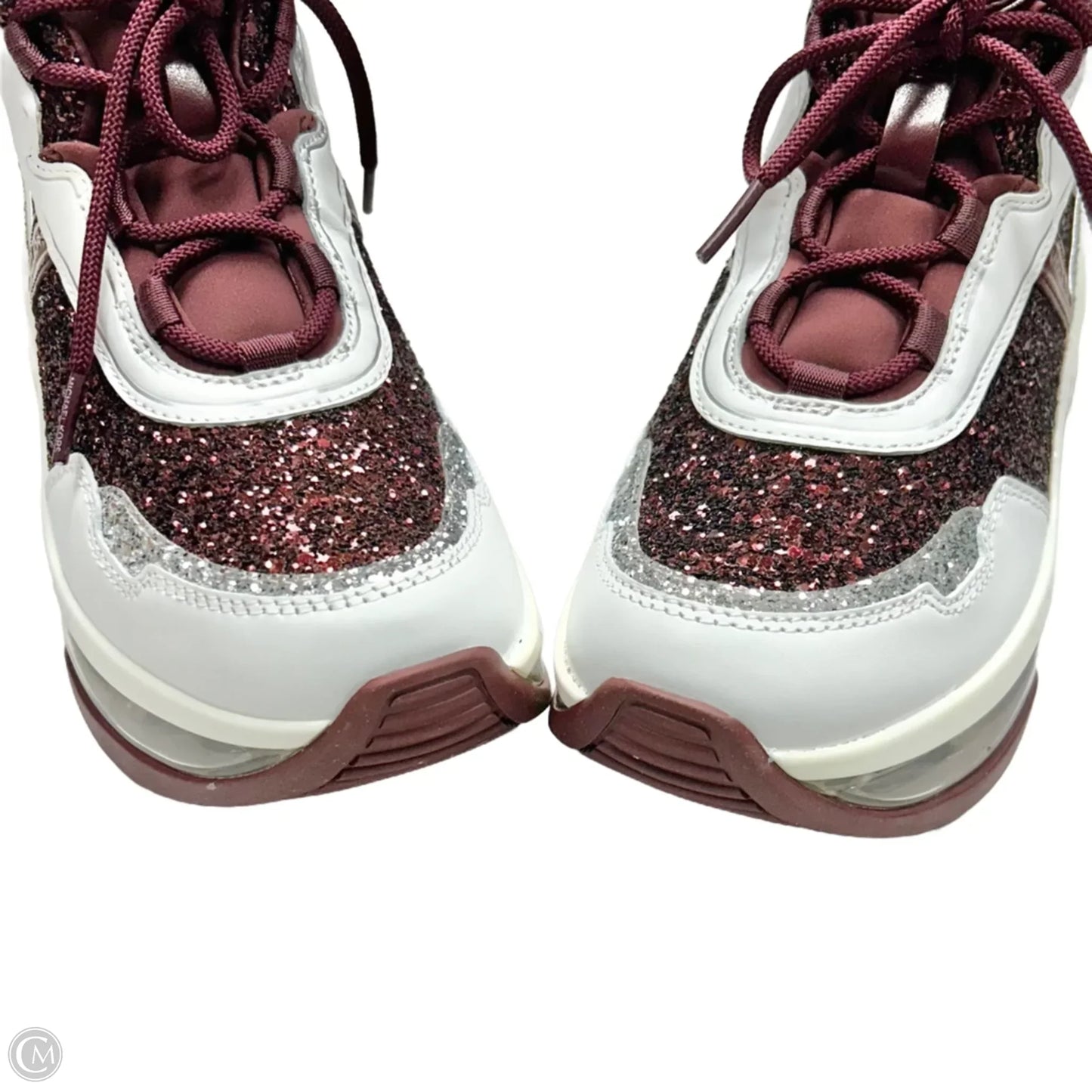 Shoes Sneakers By Michael By Michael Kors In Maroon, Size: 9