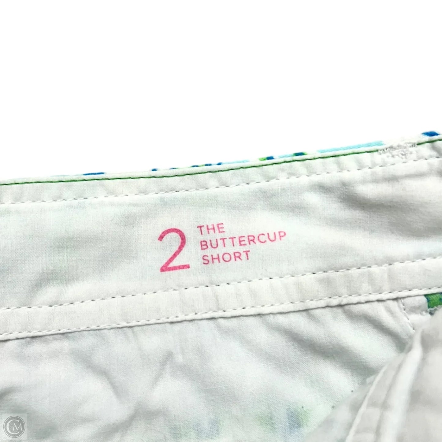 Shorts Designer By Lilly Pulitzer In Blue & White, Size: 2