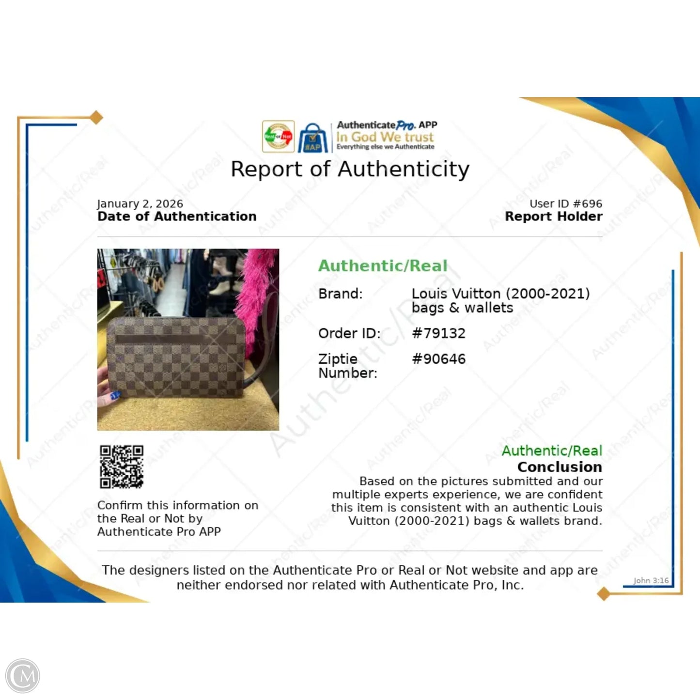 Clutch Luxury Designer By Louis Vuitton, Size: Large