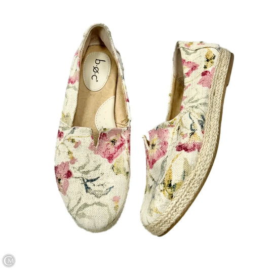 Shoes Flats By Boc In Floral Print, Size: 6.5