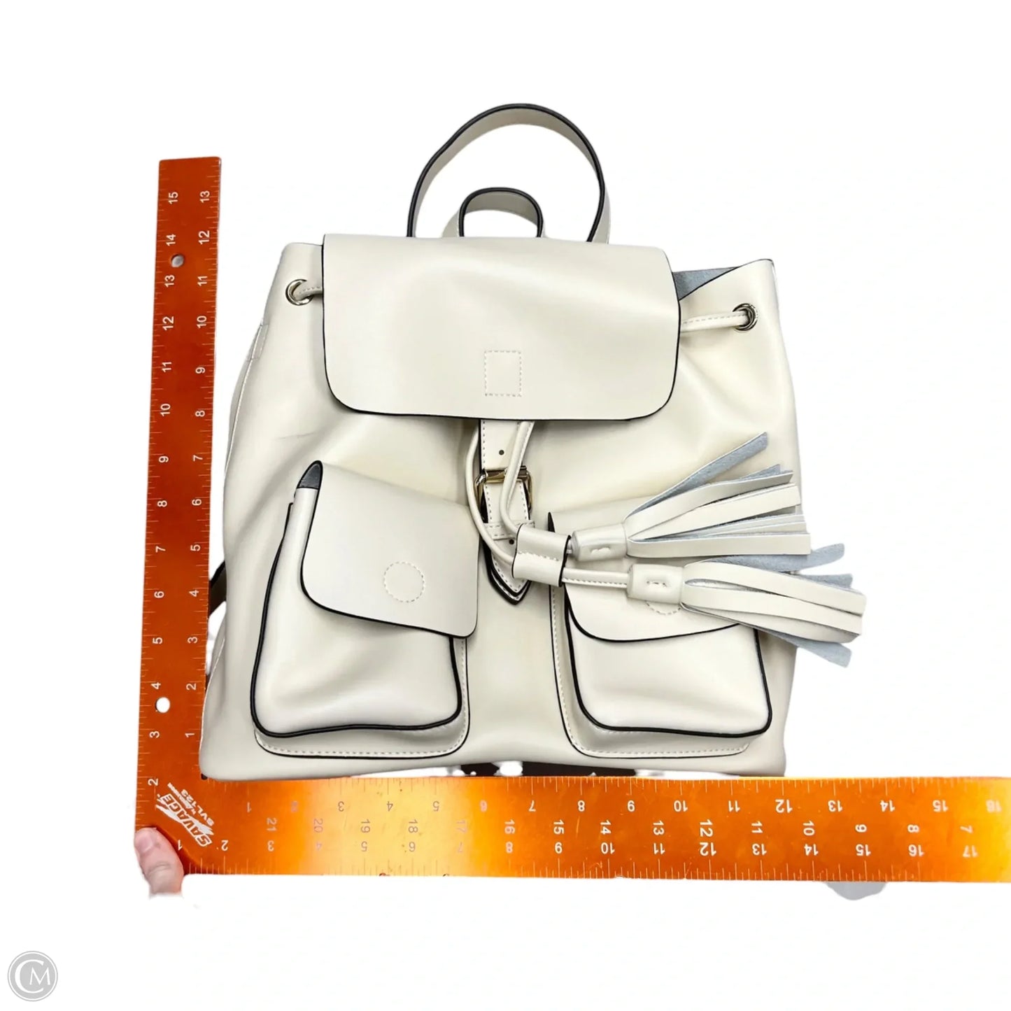 Backpack Leather By Kc Jagger, Size: Medium
