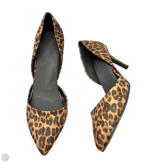 Shoes Heels Stiletto By Bandolino In Animal Print, Size: 7