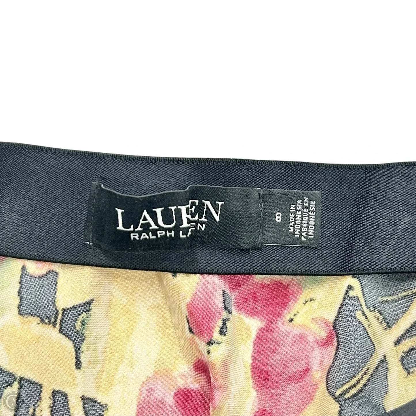 Skirt Maxi By Lauren By Ralph Lauren In Floral Print, Size: 8