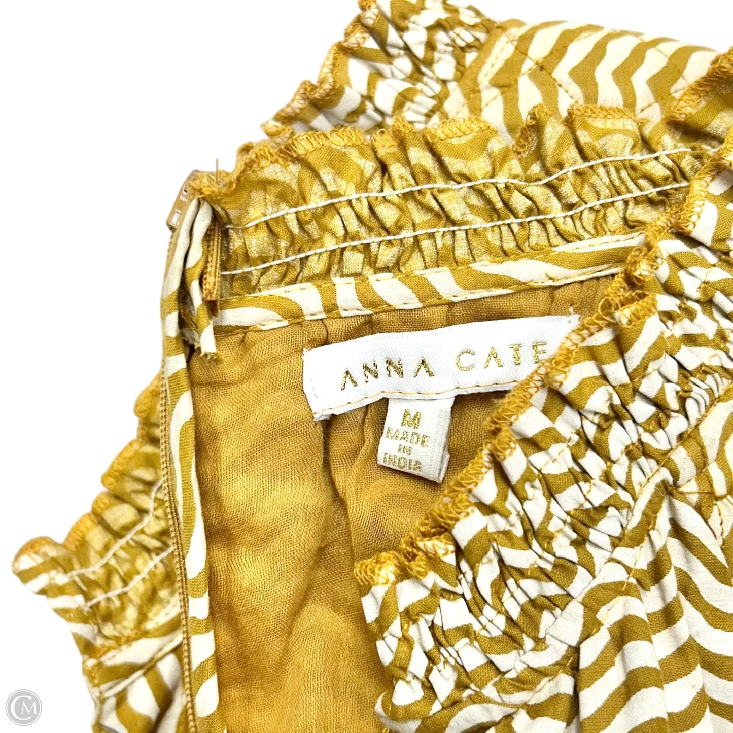 Dress Casual Maxi By Anna Cate In Tan, Size: M