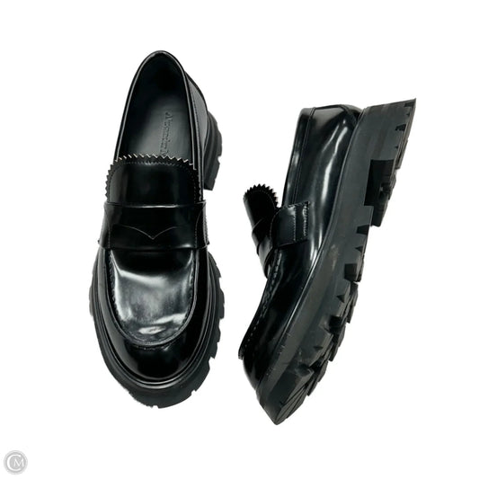 Shoes Luxury Designer By Alexander Mcqueen In Black, Size: 9