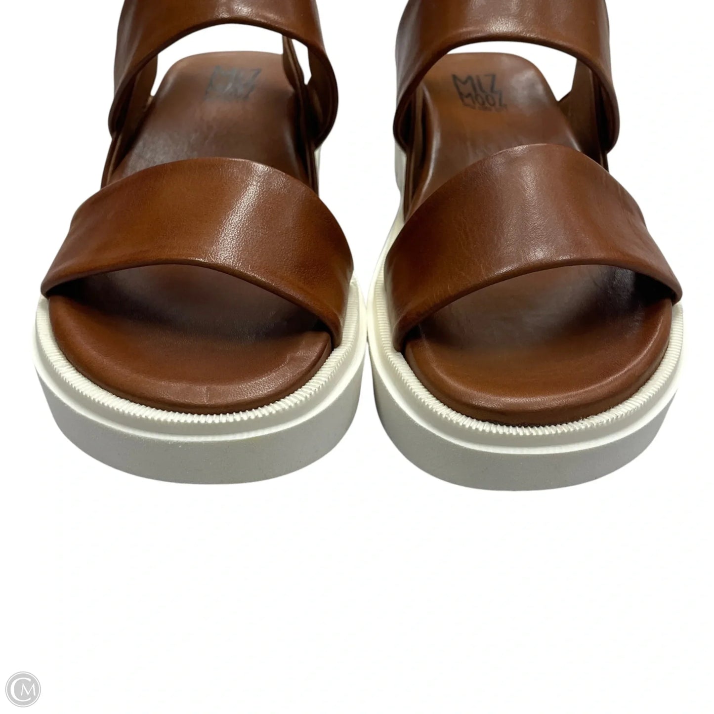 Sandals Flats By Miz Mooz In Brown, Size: 5.5