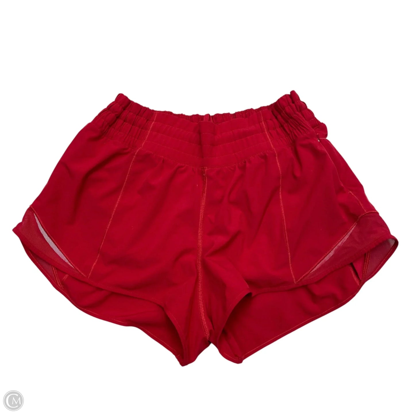 Athletic Shorts By Lululemon In Red, Size: S