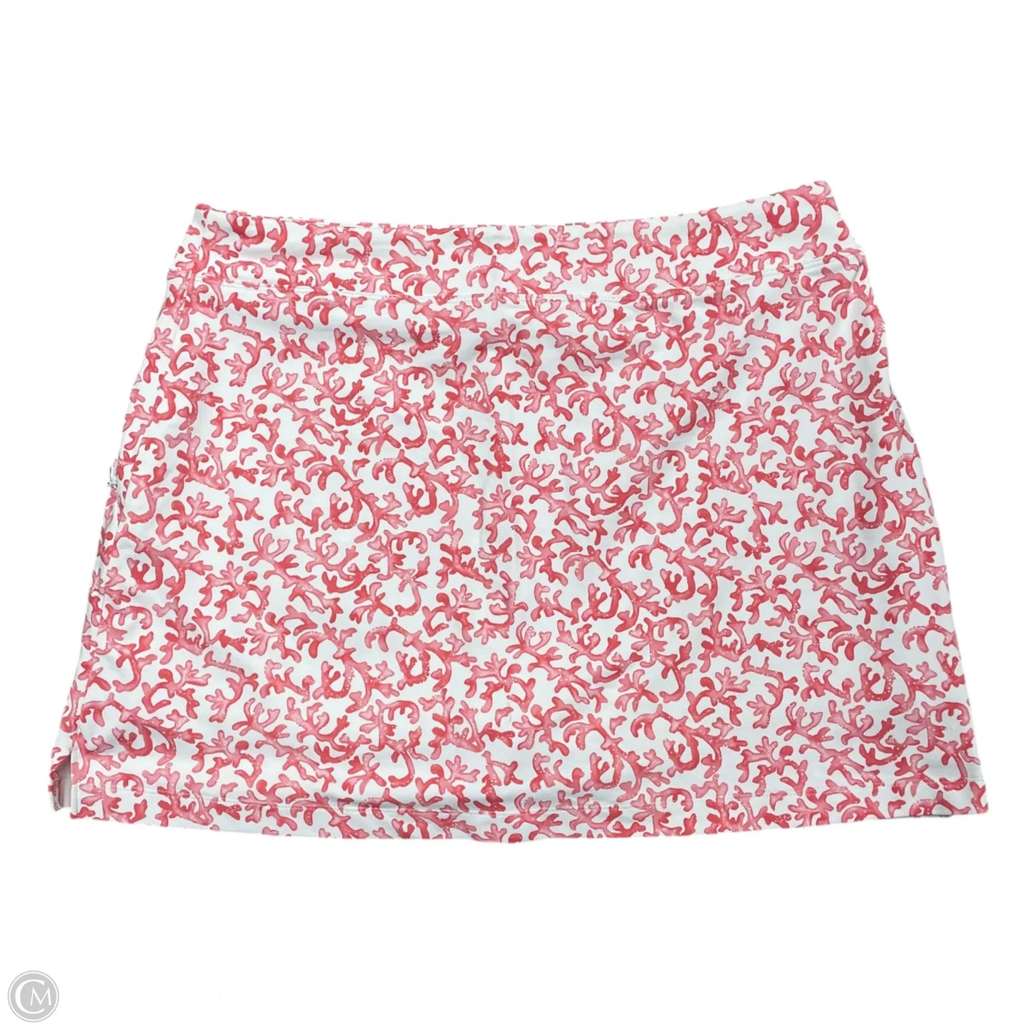 Athletic Skort By Tommy Bahama In Pink & White, Size: L