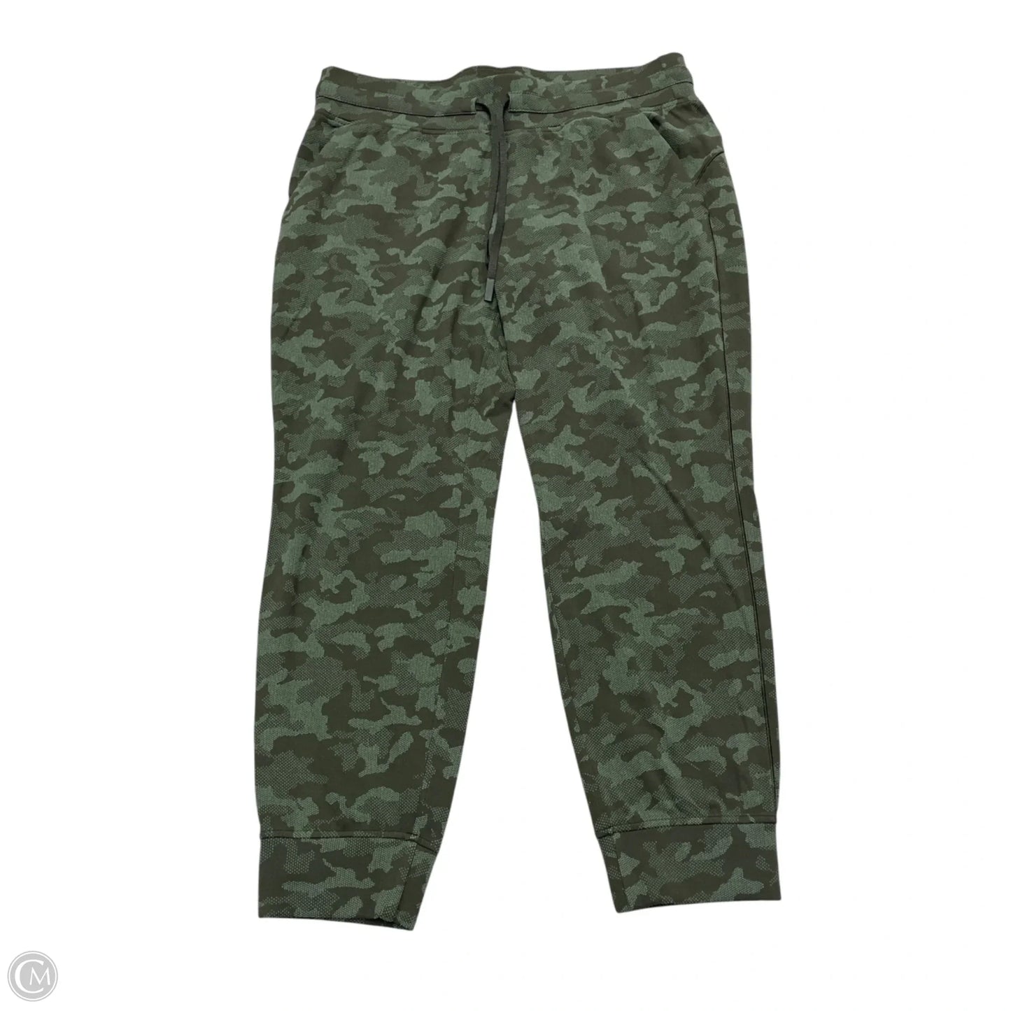 Athletic Pants By Lululemon In Green, Size: L