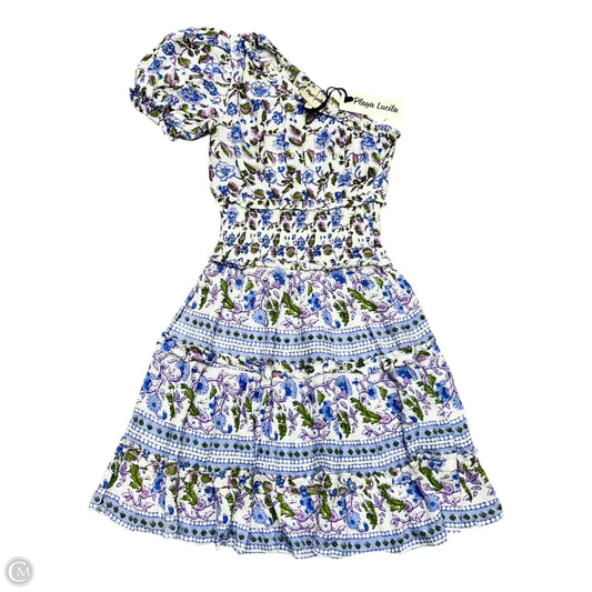 Dress Casual Short By Playa Lucila In Purple & White, Size: Xs