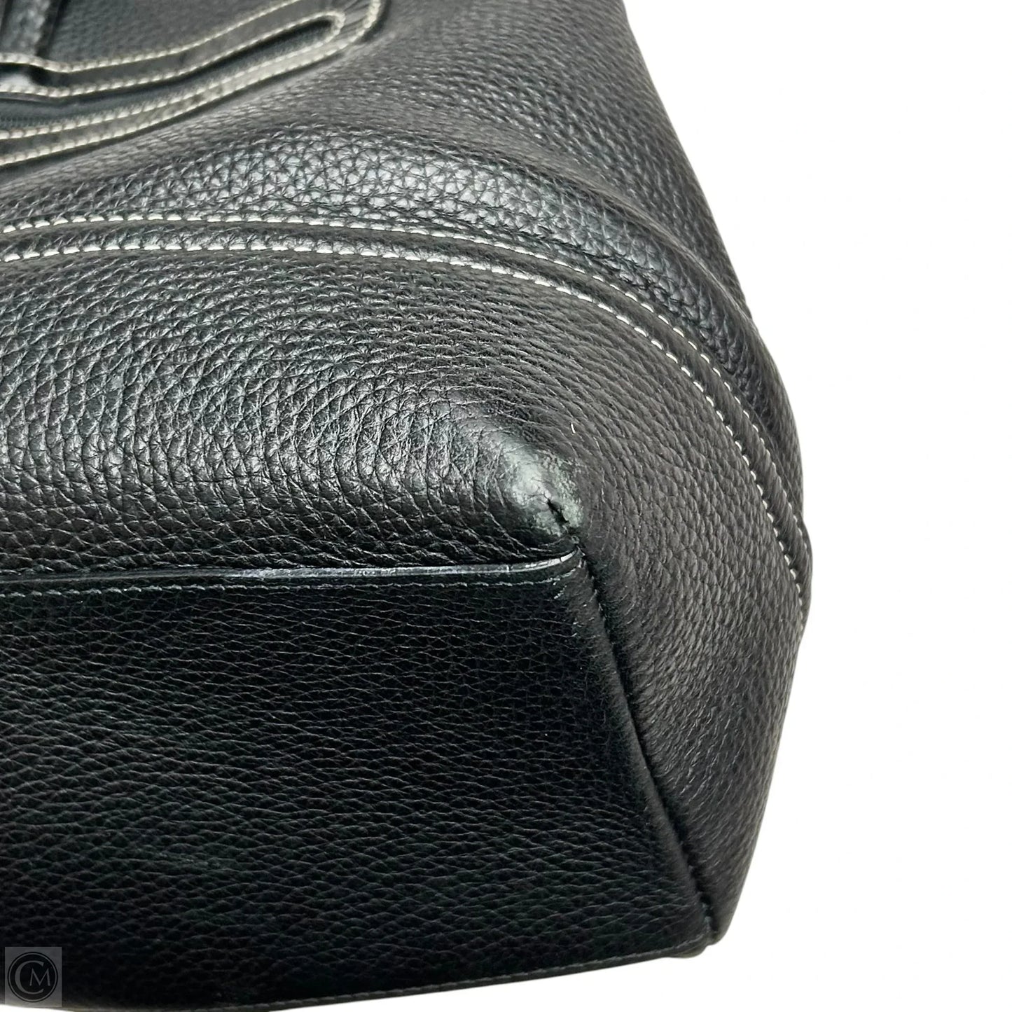 Handbag Leather By Brighton, Size: Large