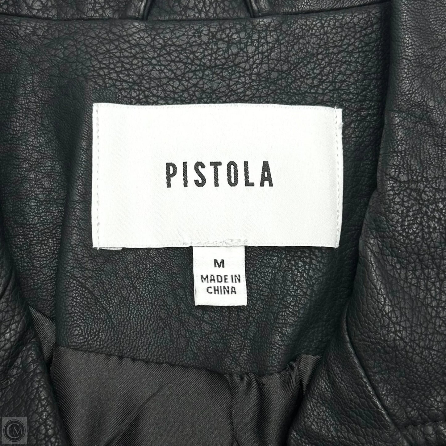 Jacket Moto By Pistola In Black, Size: M