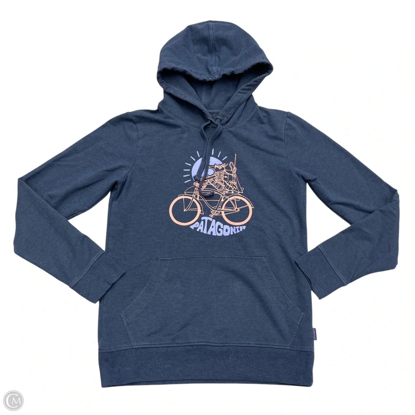 Sweatshirt Hoodie By Patagonia In Navy, Size: S