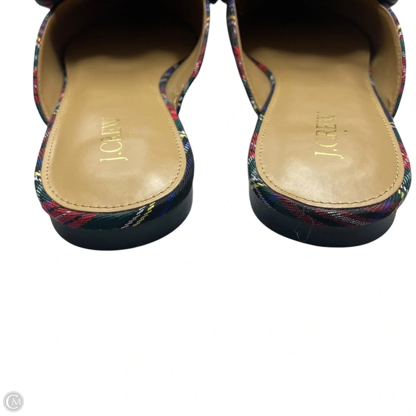 Shoes Flats By J. Crew In Plaid Pattern, Size: 9