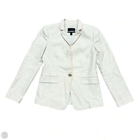 Blazer By J. Crew In Cream, Size: Xs
