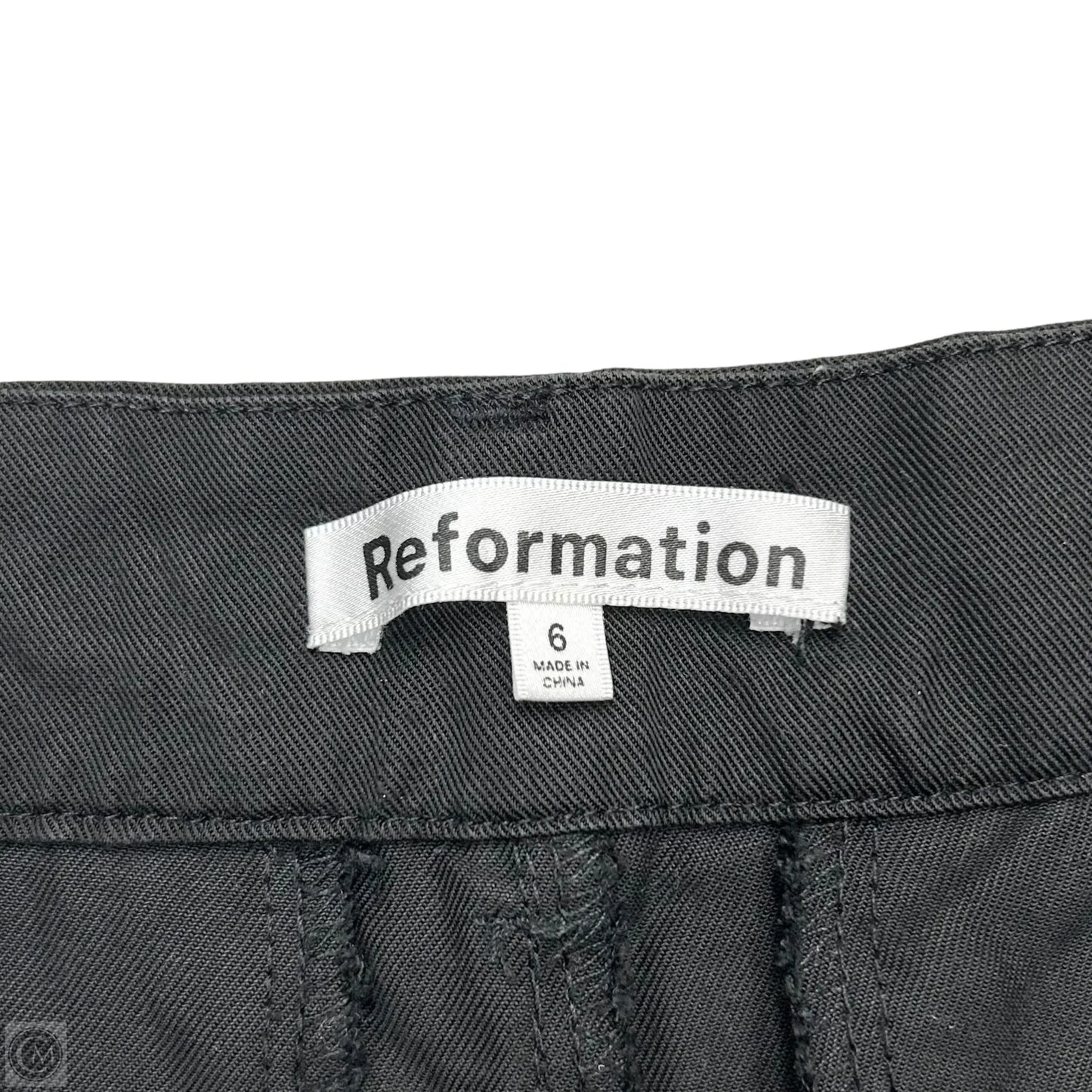 Pants Wide Leg By Reformation In Black, Size: 6