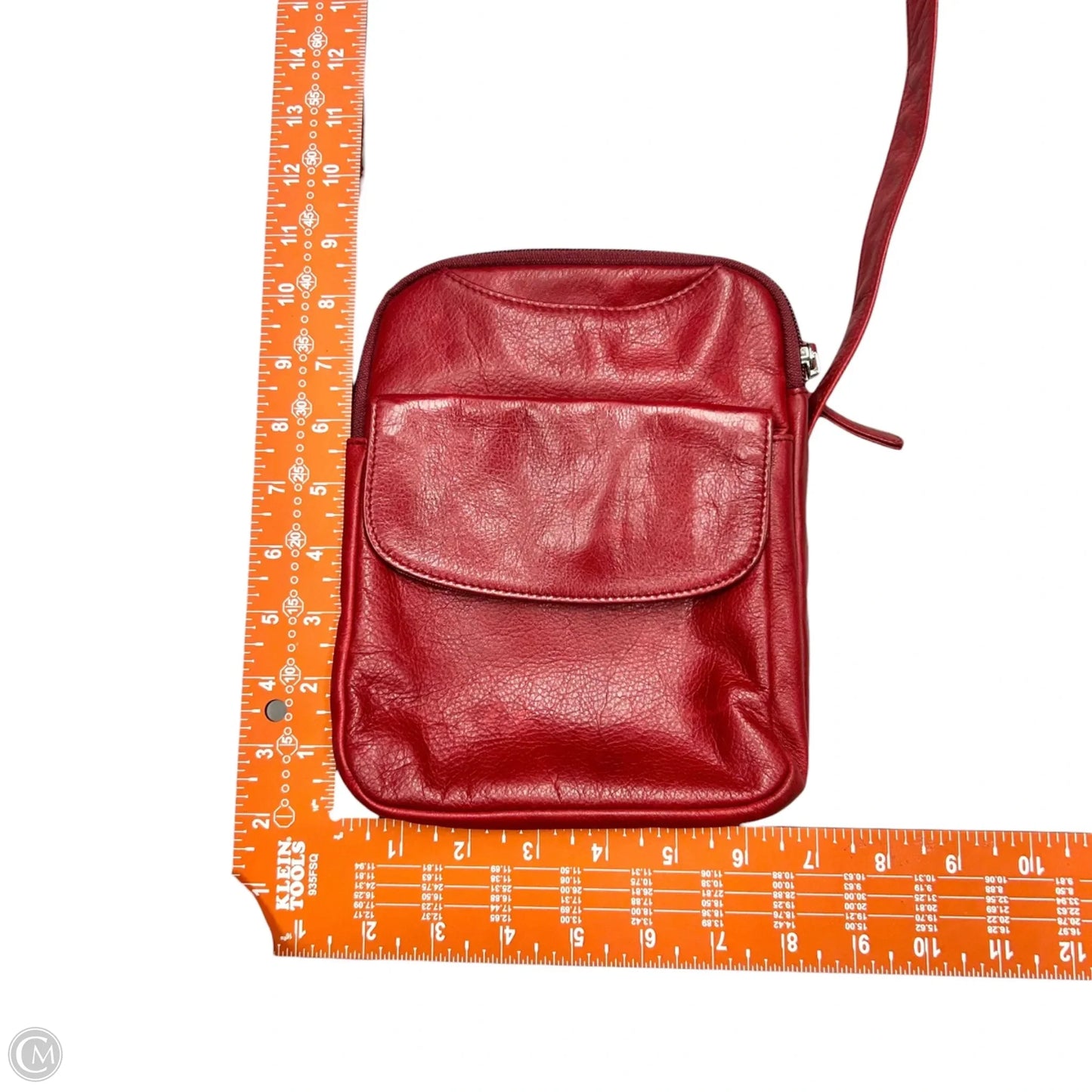 Crossbody Leather By Osgoode Marley, Size: Medium