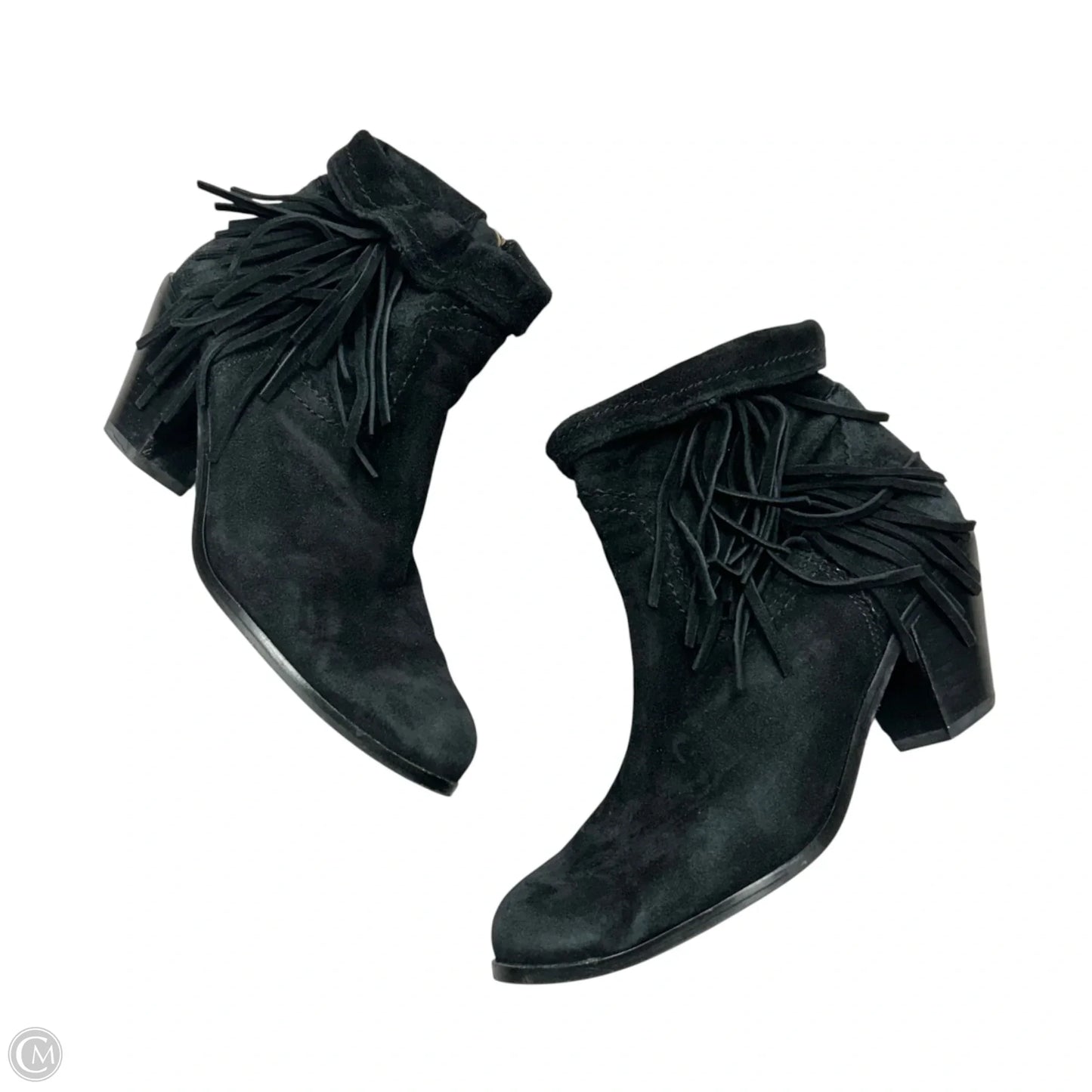 Boots Ankle Heels By Sam Edelman In Black, Size: 8