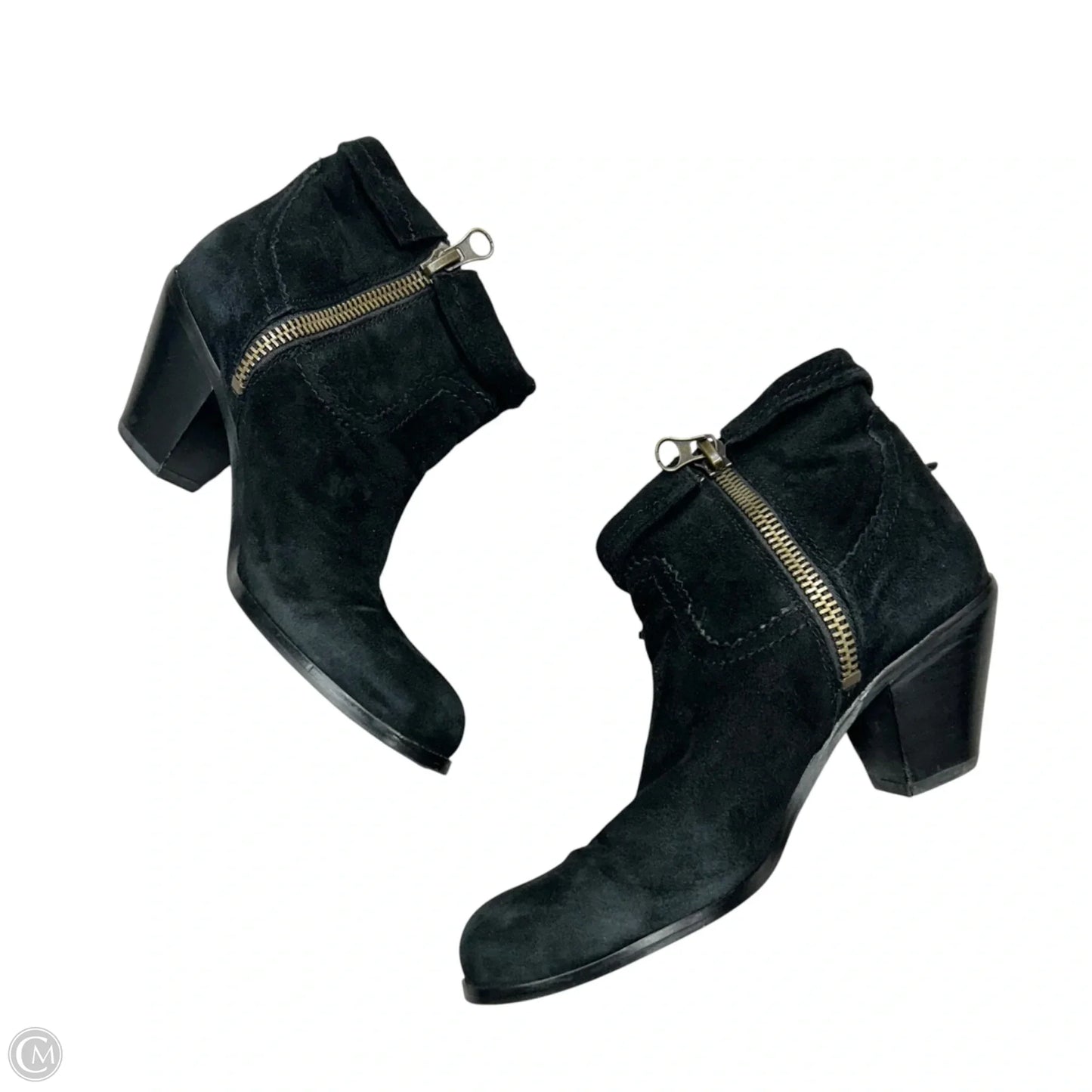 Boots Ankle Heels By Sam Edelman In Black, Size: 8