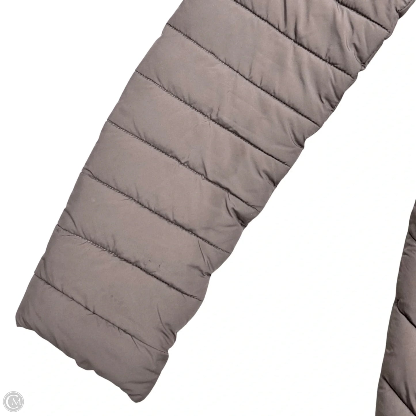 Coat Puffer & Quilted By Bernardo In Taupe, Size: S