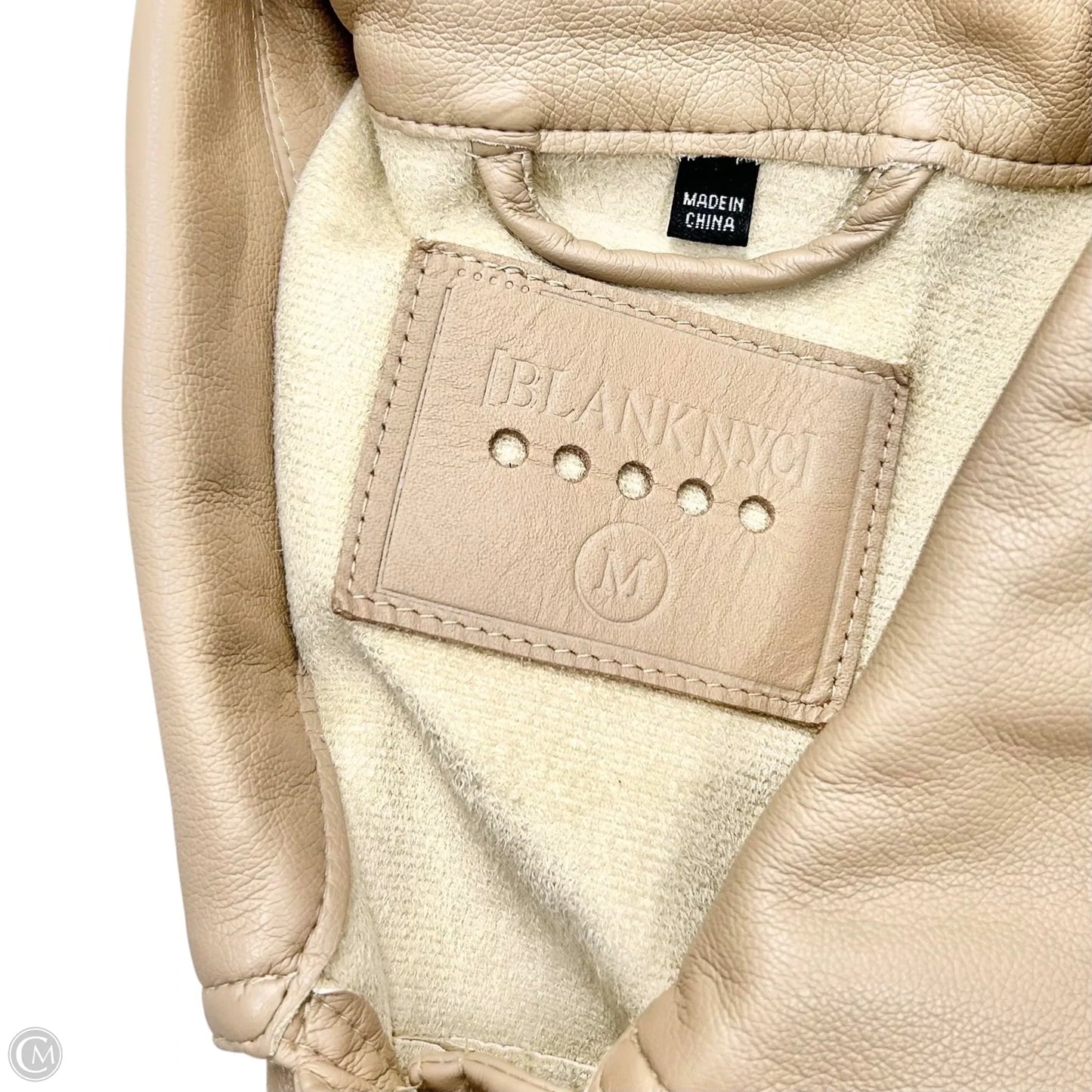Jacket Shirt By Blanknyc In Cream, Size: M