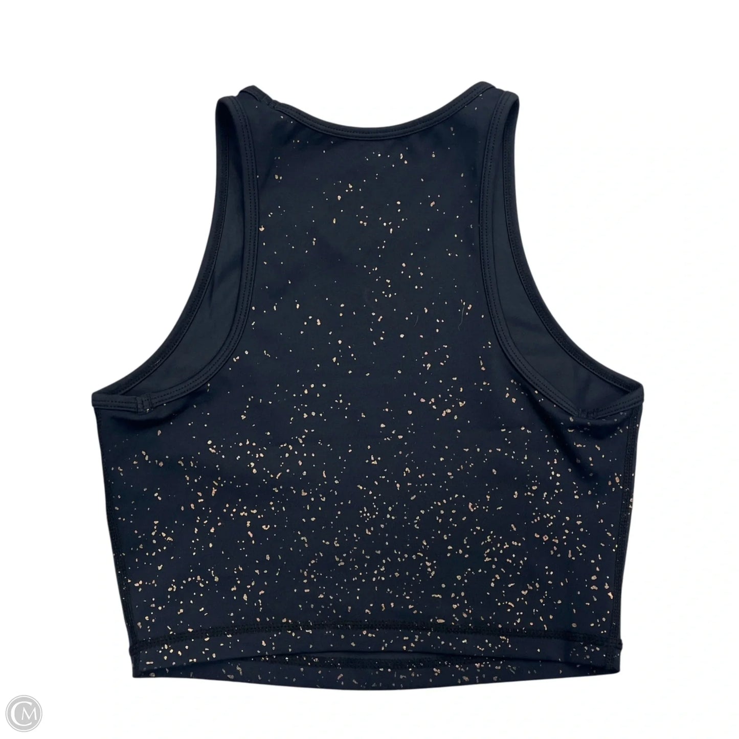 Athletic Tank Top By BuffBunny In Black & Gold, Size: S