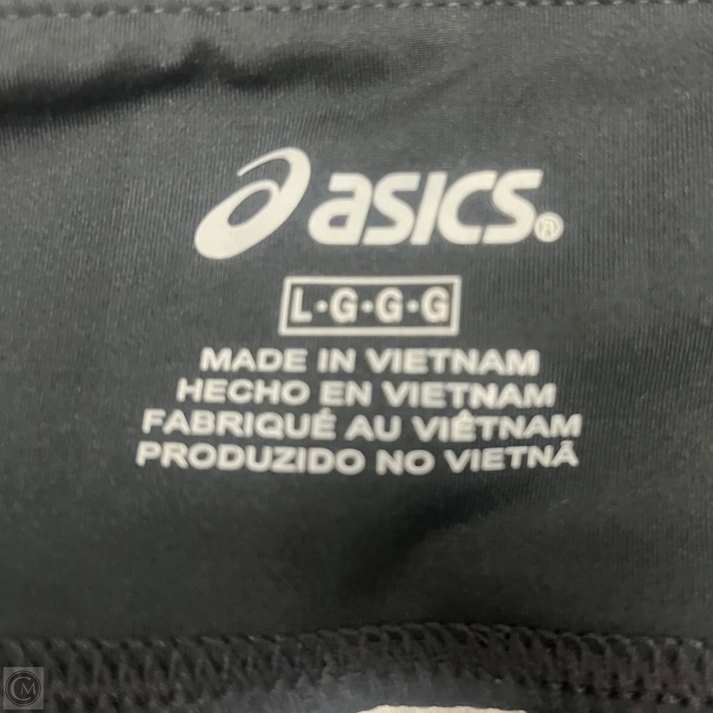 Athletic Leggings By Asics In Black, Size: L
