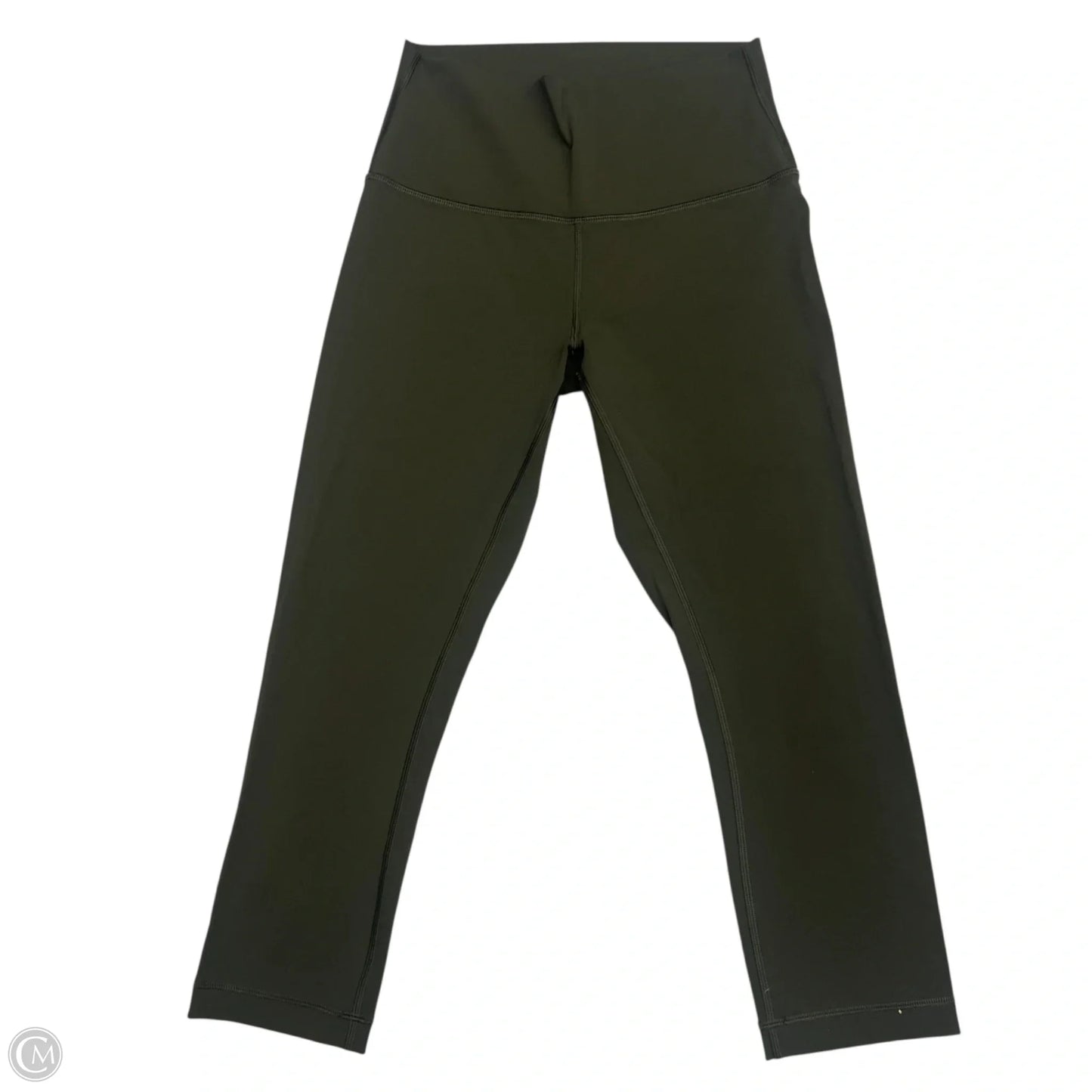 Athletic Leggings Capris By Lululemon In Green, Size: S