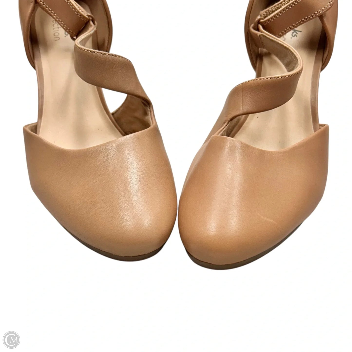 Shoes Heels Stiletto By Clarks In Tan, Size: 9.5