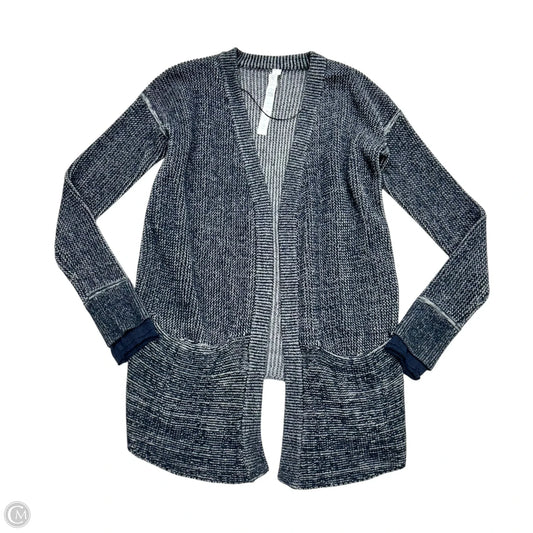 Sweater Cardigan By Lululemon In Navy, Size: S