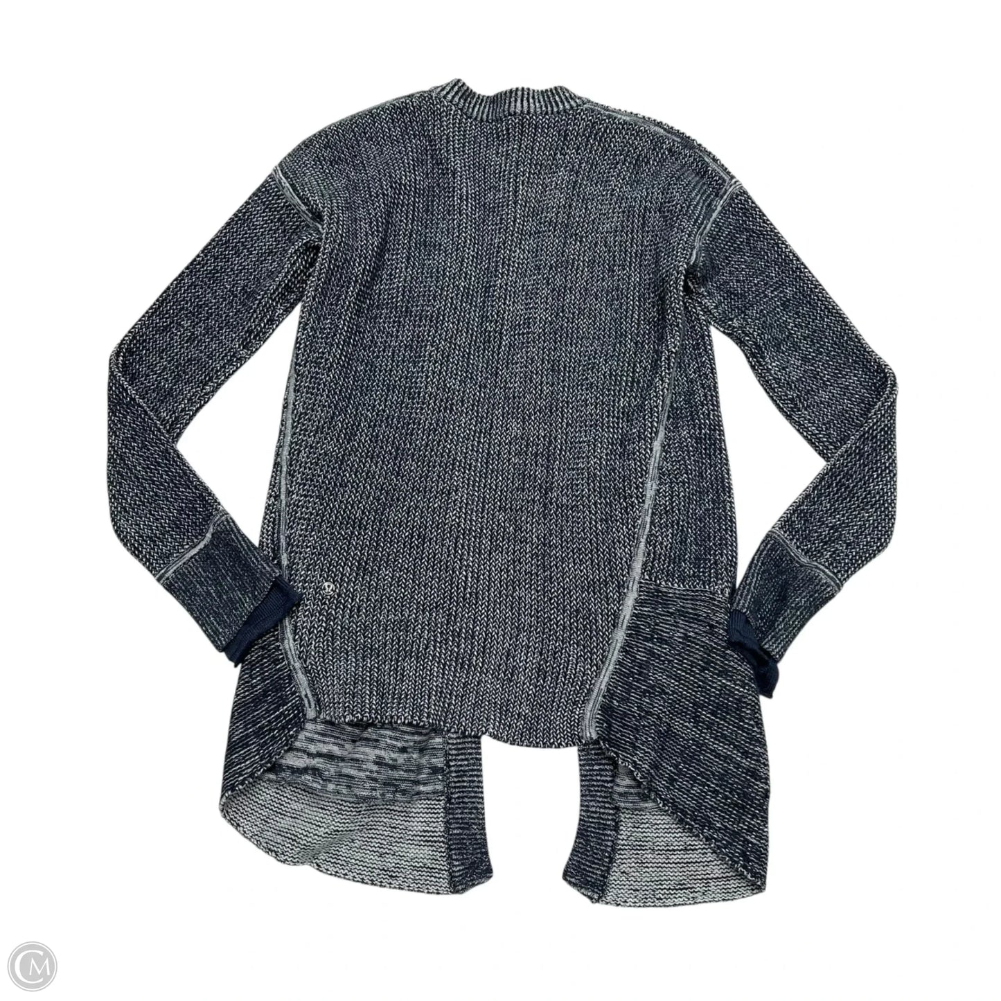 Sweater Cardigan By Lululemon In Navy, Size: S