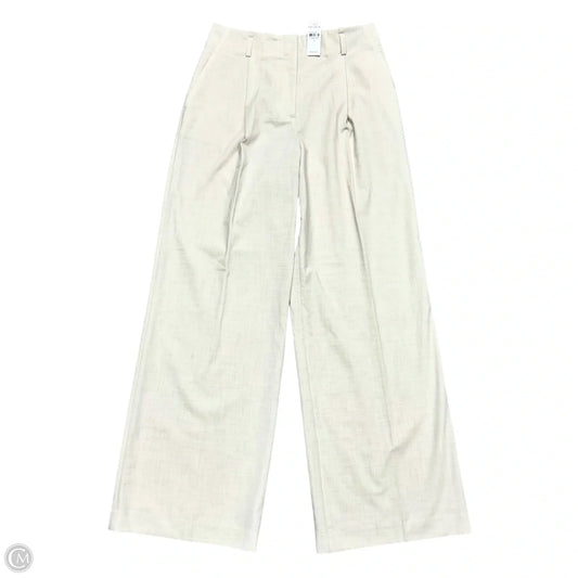 Pants Wide Leg By Ann Taylor In Ivory, Size: 4