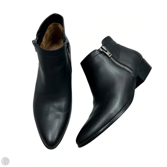 Boots Ankle Heels By Naturalizer In Black, Size: 9