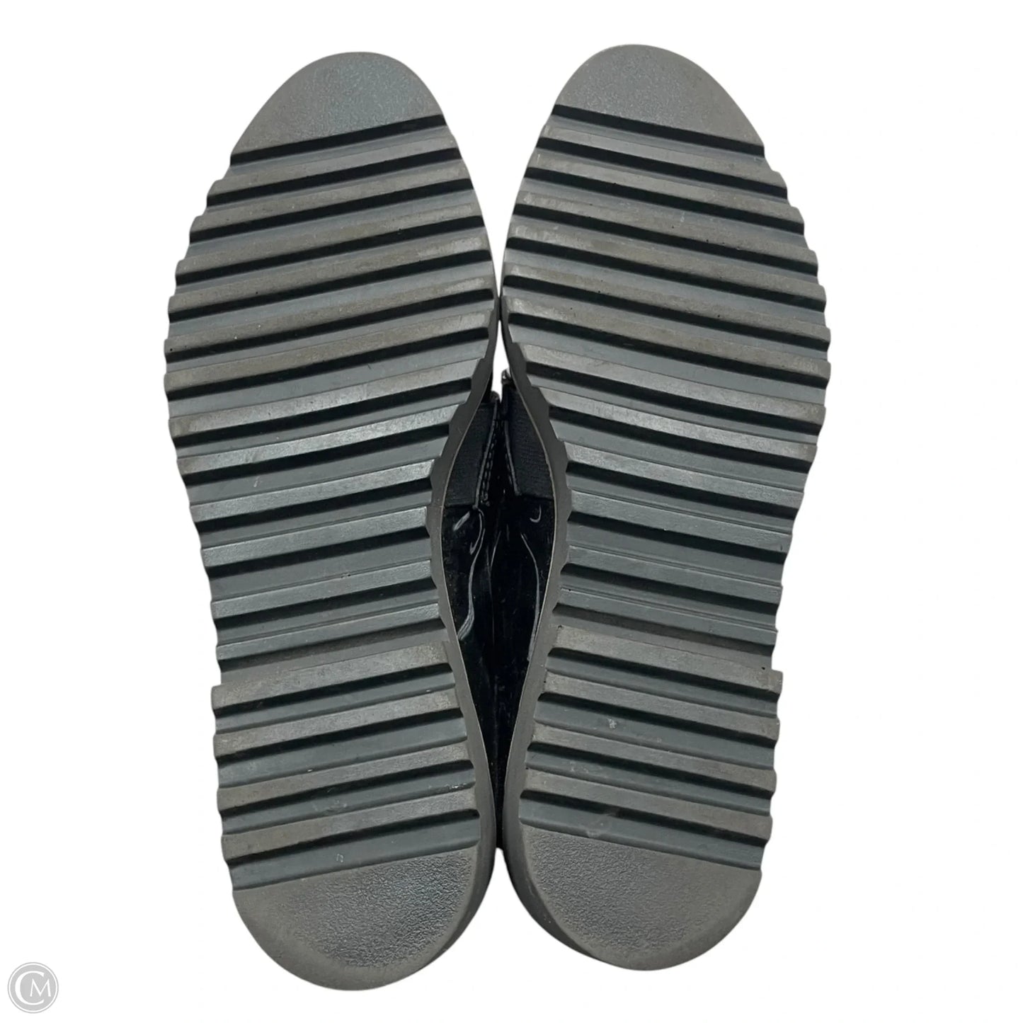 Shoes Flats By Halogen In Black & Grey, Size: 8