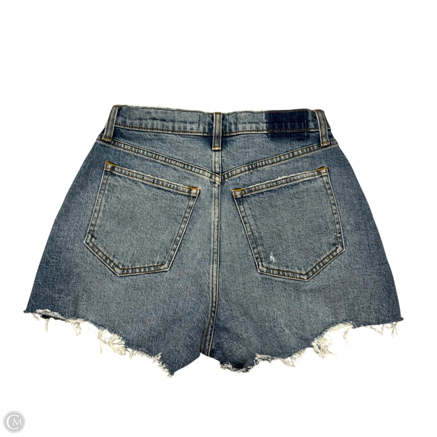 Shorts By Abercrombie And Fitch In Blue Denim, Size: 0