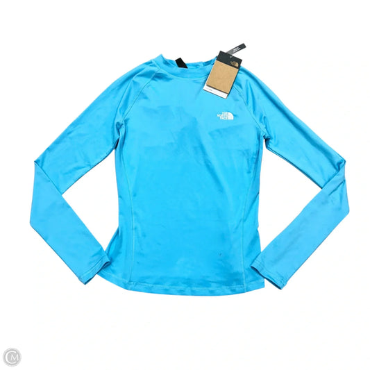 Top Long Sleeve By The North Face In Blue, Size: S