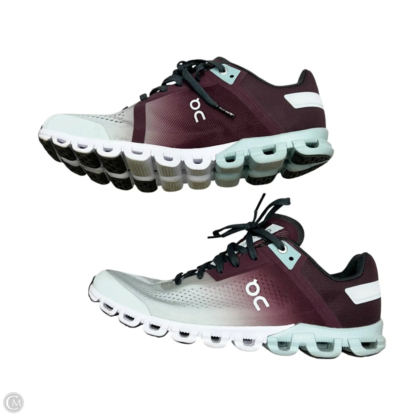 Shoes Sneakers By On Cloud In Grey & Maroon, Size: 10.5