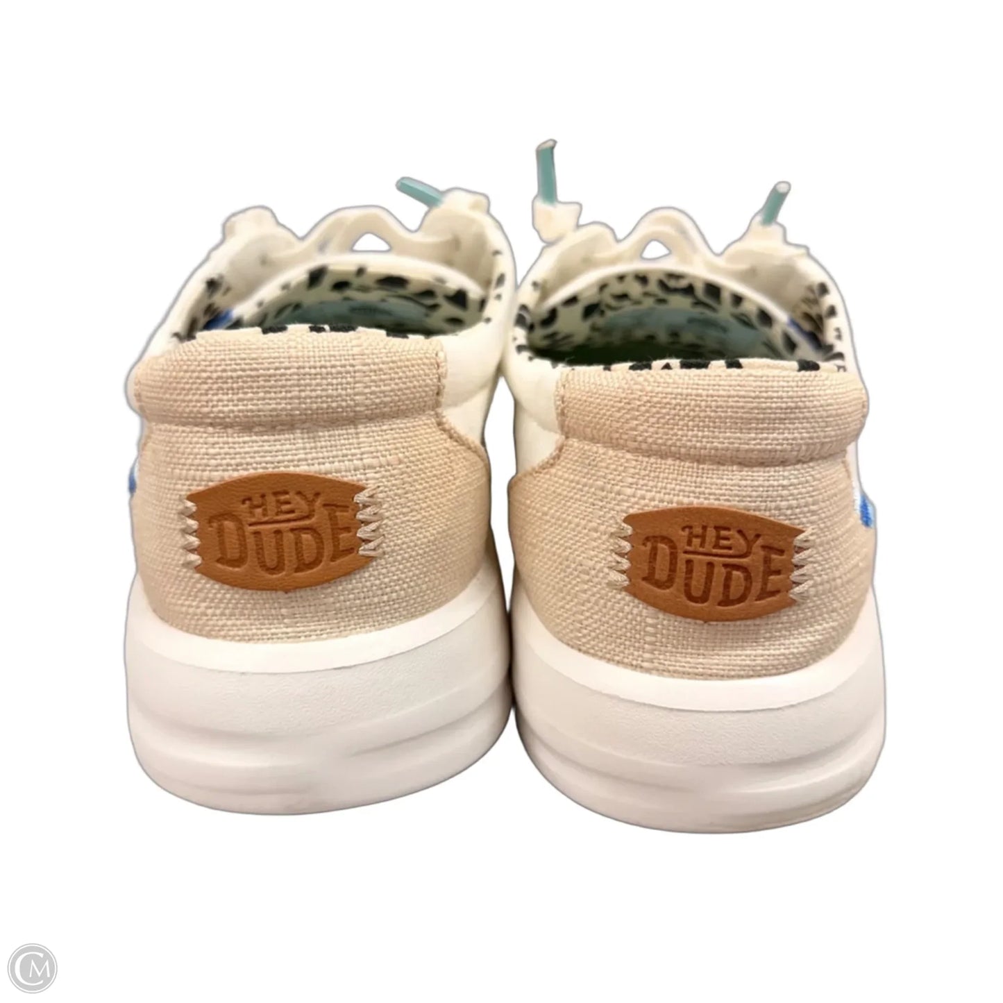 Shoes Sneakers By Hey Dude In Cream, Size: 11
